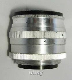 1963 50mm F1.5 Jupiter 3 lens RED P LTM Leica M39 screw mount VGC, great optics