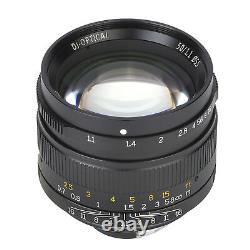50mm F/1.1 Manual Focus Lens For Leica M Mount Black M3 M5 M6 M7 M NDE