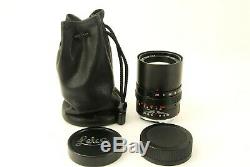 747 Konica M Hexanon 90mm f/2.8 for Leica M mount EXC+++ with Soft Case