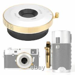 7Artisans 35mm F5.6 Full Frame Lens for Leica M Mount Camera Includ 2 ED lens