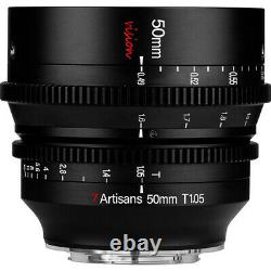 7Artisans 50mm T1.05 Lens for Sony E Mount / Canon R RF / Fuji X / M4/3 /Leica L