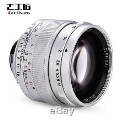 7Artisans 50mm f1.1-f16 Manual Focusing Lens for Leica M Mount Digital Cameras T