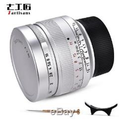 7Artisans 50mm f1.1-f16 Manual Focusing Lens for Leica M Mount Digital Cameras T