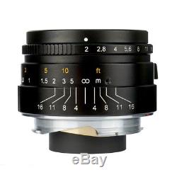 7artisans 35mm F/2 Lens For Leica M-Mount Camera M4-2 M5 M6 M7 M8 M9 M10 M240 ME