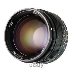 7artisans 50mm f/1.1 manual focus lens for Leica M mount black M M246 M240 M262