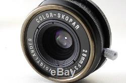 AS-IS Voigtlander Color Skopar 28mm f/3.5 MF Lens For Leica M Mount (Black) 1677