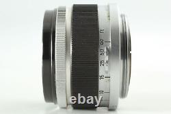 Almost MINT Canon 35mm F2.8 LTM L39 Wide Angle Lens Leica Screw mount JAPAN
