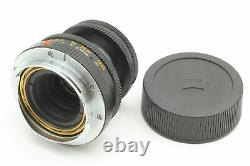 Almost MINT? Leica ELMAR-M 50mm f/2.8 Black E39 M Mount Lens From Japan #786