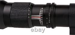 Amazing Canon EF Fit 500mm 810mm Telephoto Lens 70D 77D 80D 90D 750D 800D etc
