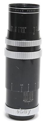 Angieux Paris 3.5/135mm Type Y2 lens for Leica Screw Mount coupled for range