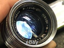App Near Mint Nippon Kogaku Nikkor-H 5cm 50mm f/2 Lens Leica Mount from JAPAN