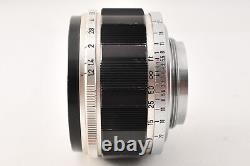 As-Is Canon 50mm f/1.2 Lens LTM L39 Leica Screw Mount From JAPAN