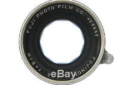 As-Is Fuji Fujinon L 5cm 50mm f2 Leica Mount L39 M39 LTM Lens from JAPAN 8082N