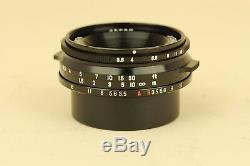 Avenon 28mm f/3.5 Black lens for Leica L39 LTM LSM Screw Mount
