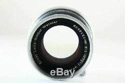 B- Good Leica Summicron 5cm 50mm f/2 Lens Collapsible for M Mount JAPAN 5984