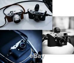 Black 7Artisans 35mm f/2.0 Wide-Angle lens for Leica-M-mount M6 M9 M10 35/2