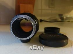Black Leica Leitz Canada 90mm F2 Summicron Rangefinder M Mount Lens
