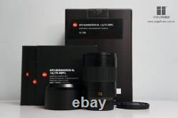 Brand New Leica APO-Summicron-SL 75mm f/2 ASPH Lens for SL / TL L-Mount (11178)