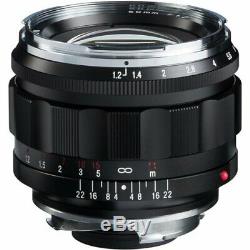 Brand New Voigtlander Nokton VM 50mm F1.2 ASPH Lens (Black) for Leica M Mount