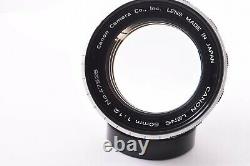 CANON 50mm/F1.2 Leica 39mm Lens LTM screw mount #74525