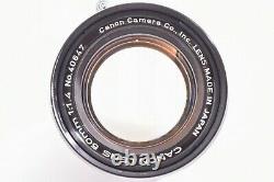 CANON 50mm/F1.4 Leica 39mm LMT screw mount #40647