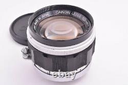 CANON 50mm/F1.4 Leica 39mm LTM screw mount #110094