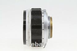 CANON 50mm f/1.2 Rangefinder SM Leica screw mount L39 LTM Lens withM-Mount Adapter
