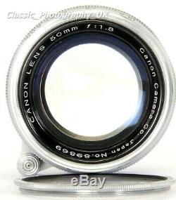 CANON Lens (SERENAR) 50mm F1.8 FAST! Leica L39 / LTM Screw Mount RIGID Lens