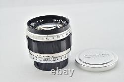 CAP Near MINT Canon 50mm F1.4 MF L39 Mount Lens Screw Ltm Standard Leica JAPAN