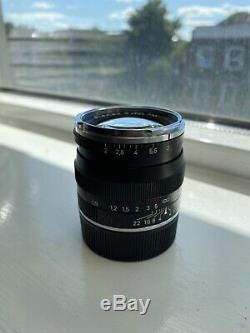 CARL ZEISS Planar 50mm F2 Black Lens For M Mount Leica