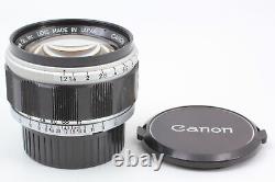 CLA'd Exc+5 Canon L 50mm f1.2 Prime Lens LTM L39 M39 Leica M Mount From JAPAN