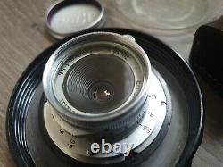 CLA'd Leica 28mm f5.6 Summaron SNOOX M mount with 28mm finder and cases