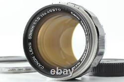 CLA'd? N MINT? Canon 50mm f1.2 Standard Lens LTM L39 Leica Screw Mount from JAPAN