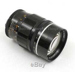 Canon100mm/F2 Screw Mount Canon 100mm (LTM)Black Lens/Canon lens in Leica Mount