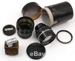 Canon100mm/F2 Screw Mount Canon 100mm (LTM)Black Lens/Canon lens in Leica Mount