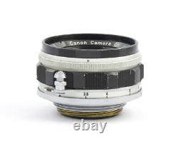 Canon 1.5/35mm Lens LTM Leica Screw Mount
