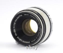 Canon 1.8/35mm Manual Focus Lens LTM Leica Screw Mount