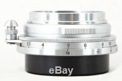 Canon 28mm F3.5 Leica Lens withCase Leica Screw Mount LTM L39 from Japan Exc++