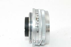Canon 28mm F/2.8 MF Lens for L39 Leica Screw Mount Very Good! From Japan 21750