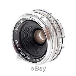 Canon 28mm f2.8 LTM Leica Thread Mount M39 Rangefinder Lens