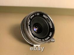 Canon 28mm f2.8 Lens Manual Focus. LTM Screw Mount with adaptor to Leica From UK