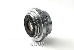 Canon 28mm f3.5 M39 (Leica screw mount) + viewfinder