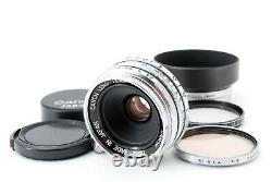 Canon 28mm f/2.8 Lens Leica Screw LTM L39 Mount withHood Excellent++ From Japan
