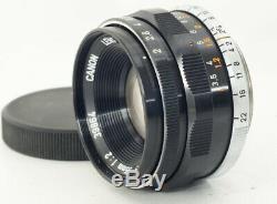Canon 35mm F2 Lens for L39 LEICA SCREW MOUNT LTM Excellent From JAPAN