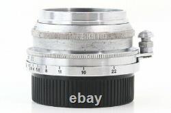 Canon 35mm F/2.8 Chrome Lens Leica Screw Mount LTM L39 from Japan 16388 Exc++
