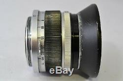 Canon 35mm F/2.8 Lens Leica Screw Mount LTM L39 From Japan
