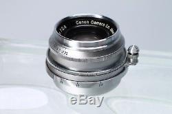Canon 35mm F/2.8 Rangefinder Lens Leica Screw Mount Ltm M39 #22111