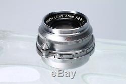 Canon 35mm F/2.8 Rangefinder Lens Leica Screw Mount Ltm M39 #22111