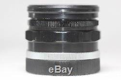 Canon 35mm F/2 Leica Screw Mount LTM L39 Lens Made In Japan