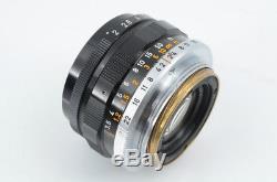 Canon 35mm F/2 for leica Screw Mount LTM 39 Very Good from Japan (06-R80)